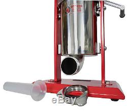 New VIVO Sausage Stuffer Vertical Stainless Steel 3L/7LB 5-7 Pound Meat Filler