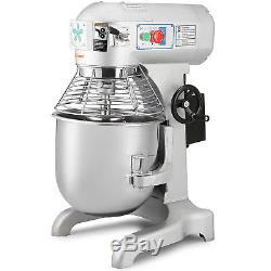 New Vevor 1.5Hp 30Qt Commercial Bakery Dough Food Mixer Gear Driven 1100W
