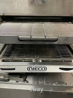 Nieco Broiler # JF143 G NATURAL GAS 2 BELT BROILER EXCELLENT CONDITION