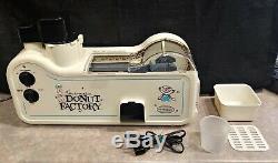 Nostalgia Automatic Mini Donut Factory Machine With Manual Tested And Works