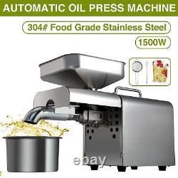 Oil Extraction Extractor Expeller Auto Oil Press Machine Olive Peanut Nuts Seeds