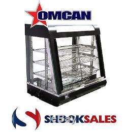 Omcan 21749 27 Commercial Hot Food Warmer Glass Merchandiser Display Case