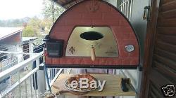 Outdoor GAS pizza oven PIZZA PARTY BOLLORE Gas fired oven or wood fired oven