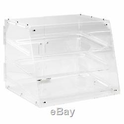 PASTRY SELF SERVE DISPLAY CASE 3 TRAY BAKERY DELI STORE CANDY DONUT + $10 Rebate