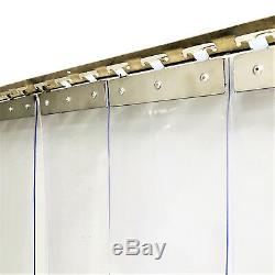 PVC Plastic Door Strips Curtain 900 x 2000mmH Door Strip 150mm x 2mm Coolroom