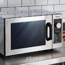 Panasonic NE-1025F 1000W Stainless Steel Commercial Microwave Oven NEW
