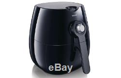 Philips HD9220/20 Low Fat Airfryer w Rapid Air Technology Healthy Cooker Black