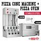 Pizza Cone Forming Making Machine With Pizza Oven Temperature Control