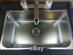 Portable Large Bowl Sink With Hot Water Assembled With Nsf Parts