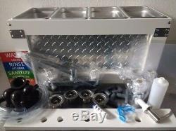 Portable Sink Concession Sink 3 Compartment Sink, 4 Compartment Sink, Table Top