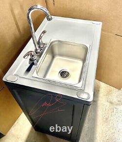 Portable Sink Mobile Hand Wash with Hot and Cold Water with NSF Parts 110V