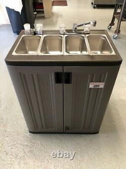 Portable Sink by Prattsdirect. Food Concession business 4 compartment Handwash