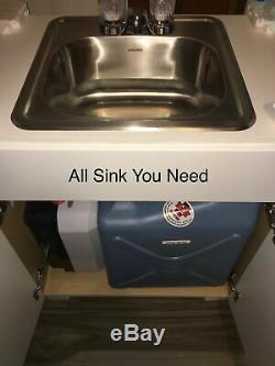 Portable sink NSF mobile Handwash Self contained Hot Water concession