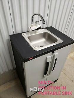 Portable sink Self contained With FAUCET TANKLE INSTANT HOT WATHER 110V