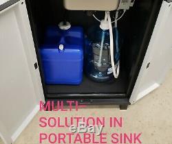Portable sink Self contained With FAUCET TANKLE INSTANT HOT WATHER 110V