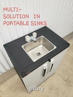 Portable sink mobile Handwash Self contained Hot Water concession 110V