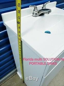 Portable sink mobile Handwash Self contained Hot and cold Water concession. 110V