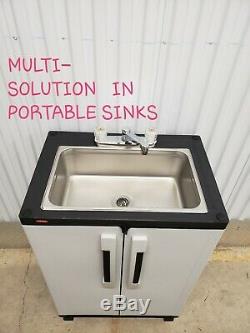 Portable sink mobile Handwash Sink Self contained Hot Water concession full size