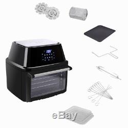 Power Air Fryer Oven All-In-One 16 Quart Plus Dehydrator Grill Rotisserie 16.9QT