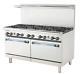 Radiance 60 Restaurant Gas Range With 10 Burners And 2 Ovens Tar-10
