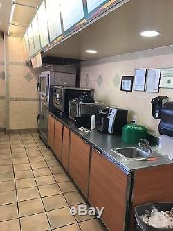 Restaurant Equipment Subway Sandwich shop POS systems walk ins counters toasters