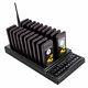 Restaurant Equipment Wireless Guest Call Paging Queuing System+ 20coaster Hot