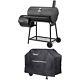 Royal Gourmet 30 Bbq Charcoal Grill And Smoker With Cover Black Outdoor Garden