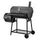 Royal Gourmet Charcoal Grill With Offset Smoker Bbq Backyard Cooking 30 L
