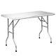 Royal Gourmet Stainless Steel Folding Work Table Kitchen Table 48 L X 24 W