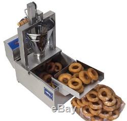SALE Small Business Compact Donut Fryer Maker Making Machine. 80 Pcs/h