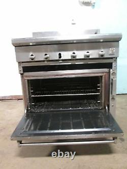 SNORKLER/WOLF HD COMMERCIAL NATURAL GAS RADIANT CHARBROILER withCONVECTION OVEN