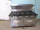 South Bend 320 Ss Hd Commercial (nsf) Nat. Gas 10 Burner Stove/range With2 Ovens