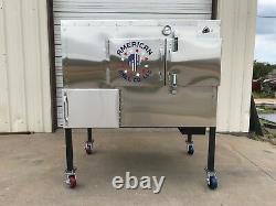 SRS Insulated 36 x 36 Rotisserie Smoker Call Before You Buy