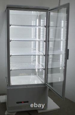 SS Commercial Refrigerated Bakery Showcase Cake Display Cabinet 110V Pie Display