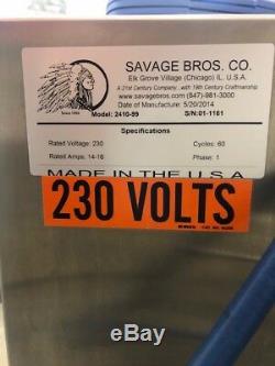 Savage Bros. Electric/ Cooker / Mixer / pump withMetered dispenser / confection /