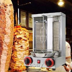 Shawarma Grill Rotating Oven Tacos Pastor Doner Kebab Rotisserie Machine Propane