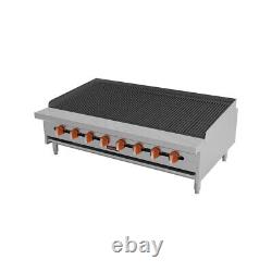 Sierra SRRB-48 48 Countertop Gas Charbroiler with Manual Controls