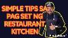 Simple Guide Para Sa Pag Set Up Ng Restaurant Kitchen