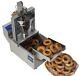 Small Business Compact Donut Fryer Maker Making Machine 80 Pcs/h