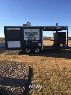 Smoker concession trailer
