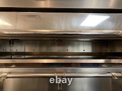 SouthBend X436D Range and Oven with SouthBend Salamander Broiler