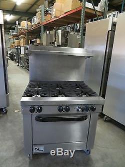 Southbend 436A 36 6 Burner Restaurant Gas Range with Convection Oven
