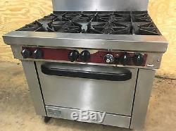 Southbend 436A Commercial 36 Range with convection oven & Salamander NAT GAS