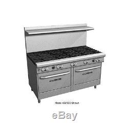 Southbend 4601DD Ultimate Restaurant Range Gas 60 10 Non-Clog Burners With S
