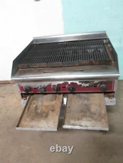 Southbend H. D. Commercial Natural Gas 6 Burners 36w Radiant Charbroiler