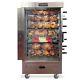 Southwood Rg7 35 Chicken Commercial Rotisserie Oven Machine, Gas Spit Skewer