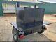 Square Weekender Bbq Smoker 48 Grill Trailer Food Truck Mobile Kitchen Business