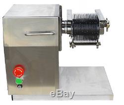 Stainless Commercial Meat Slicer Meat Cutting Machine Cutter 110V 250kg/hour
