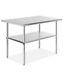 Stainless Steel 48 X 30 Nsf Commercial Kitchen Work Food Prep Table