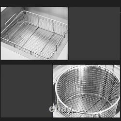 Stainless Steel Commercial Breading Table Manual Prep Station Chicken Fish Fried